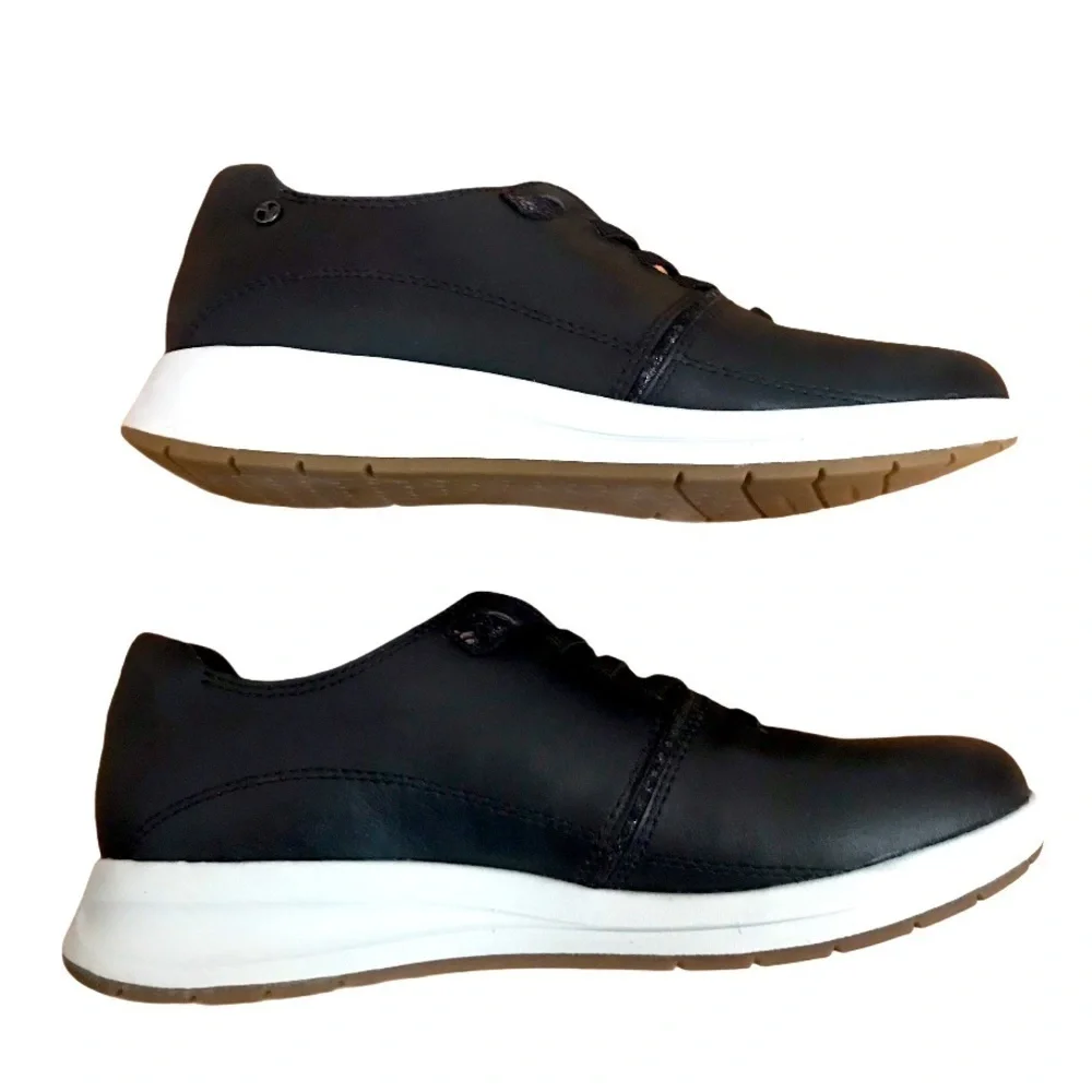 REVERE Women’s Crete Onyx Black Metallic Python Sneakers Shoe